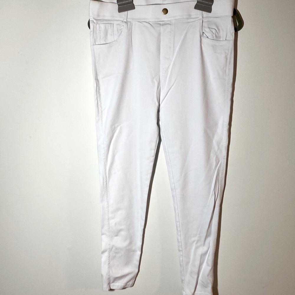 White Petite Skinny Pants